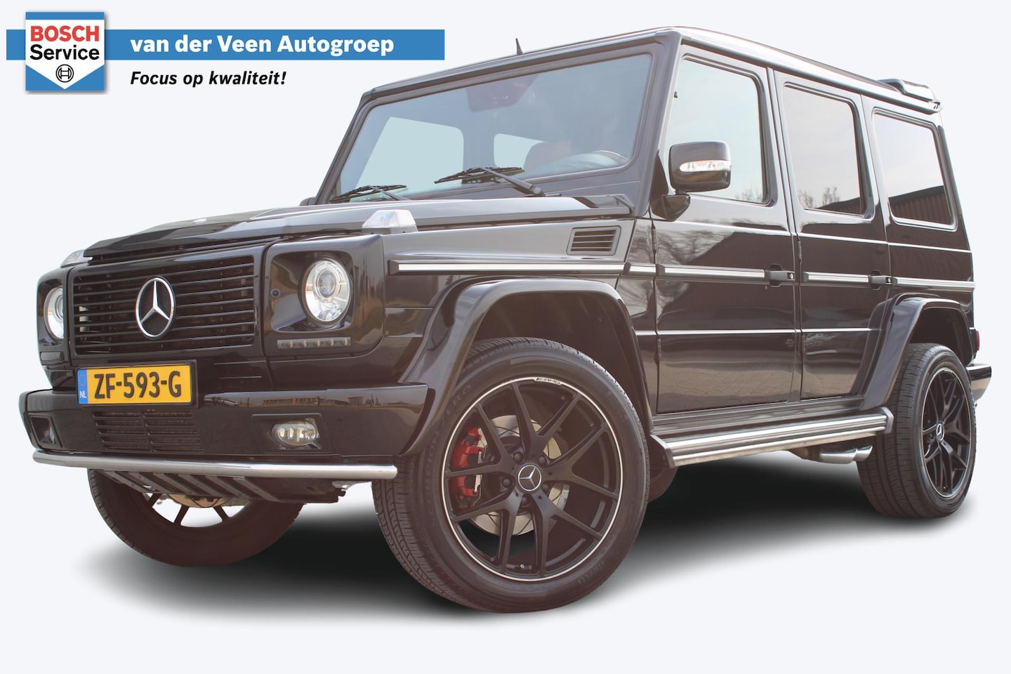 Mercedes-Benz G-klasse - 55 AMG Kompressor | Uitgebreide historie | Stoelverwarming voor + achter | Stuurverwarming - AutoWereld.nl