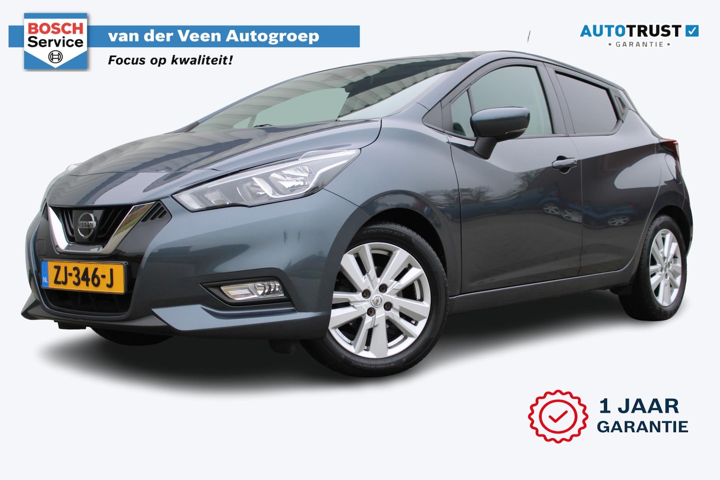 Nissan Micra - 0.9 IG-T N-Connecta | Incl. 12 maanden garantie | Cruise control | Climate control | Stoel - AutoWereld.nl