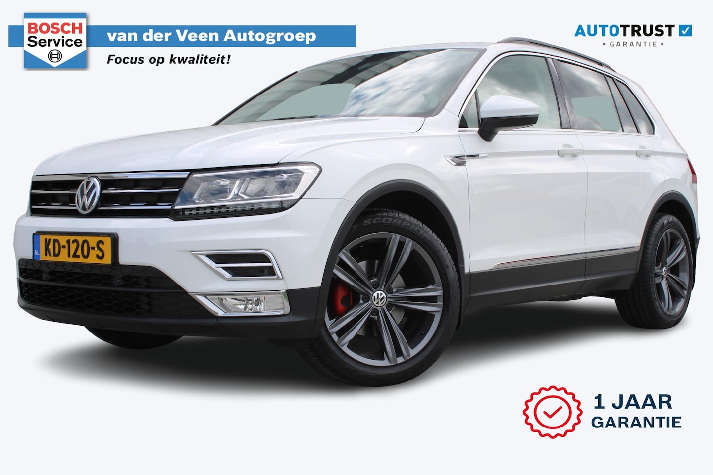 Volkswagen Tiguan - 1.4 TSI ACT Connected Series | Incl. 12 maanden garantie | Cruise control | Climate contro - AutoWereld.nl