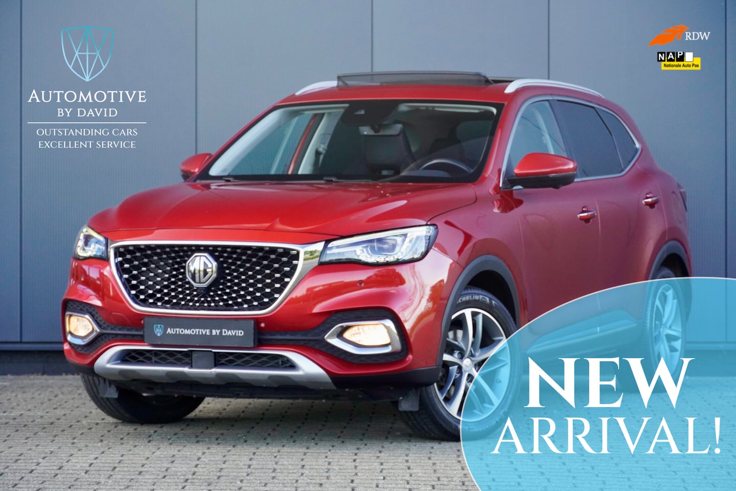 MG EHS - 1.5 TGDI 258 pk LUXURY HYBRID AUTOMAAT / PANORAMADAK / APPLE CARPLAY / 360 CAMERA / LEDER - AutoWereld.nl