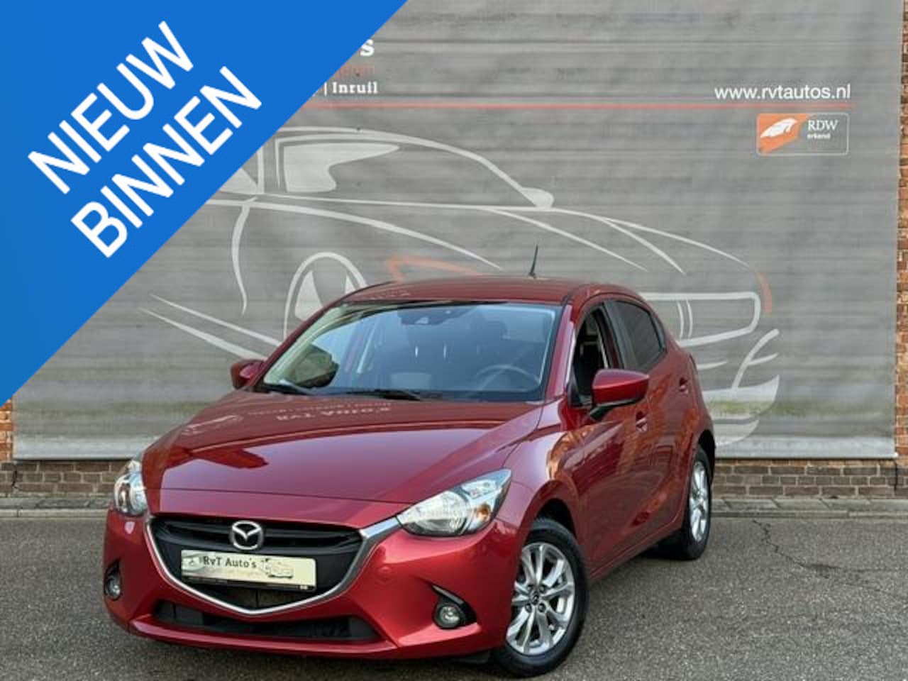 Mazda 2 - 1.5 Skyactiv-G S Navi,Stoelverwarming,Parksensoren,Cruisecontrol,Airco,Garantie - AutoWereld.nl