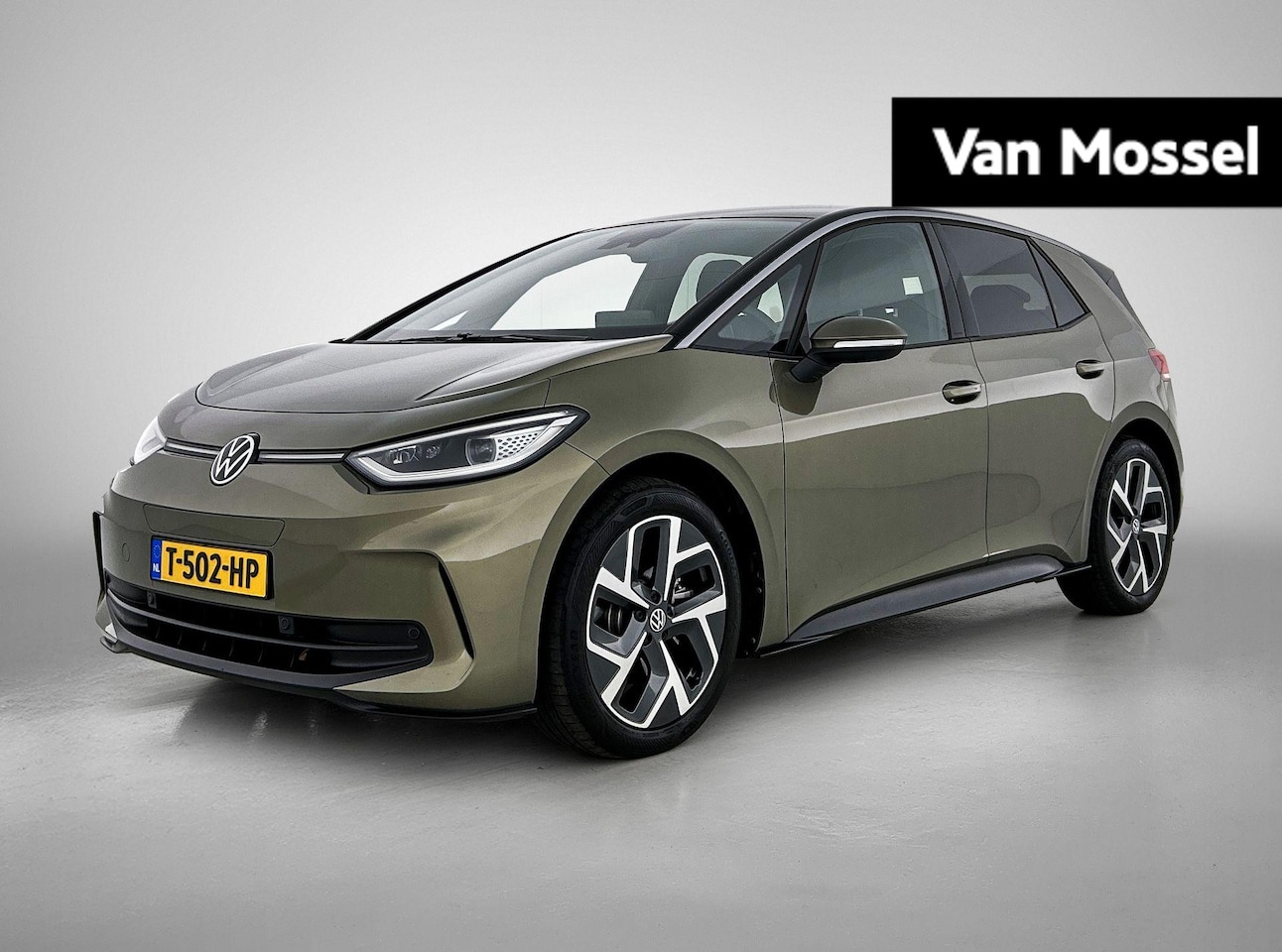 Volkswagen ID.3 - Pro Business 59 kWh | SoH ... | Olive Green | Keyless | Parkeercamera | Stoelverwarming | - AutoWereld.nl