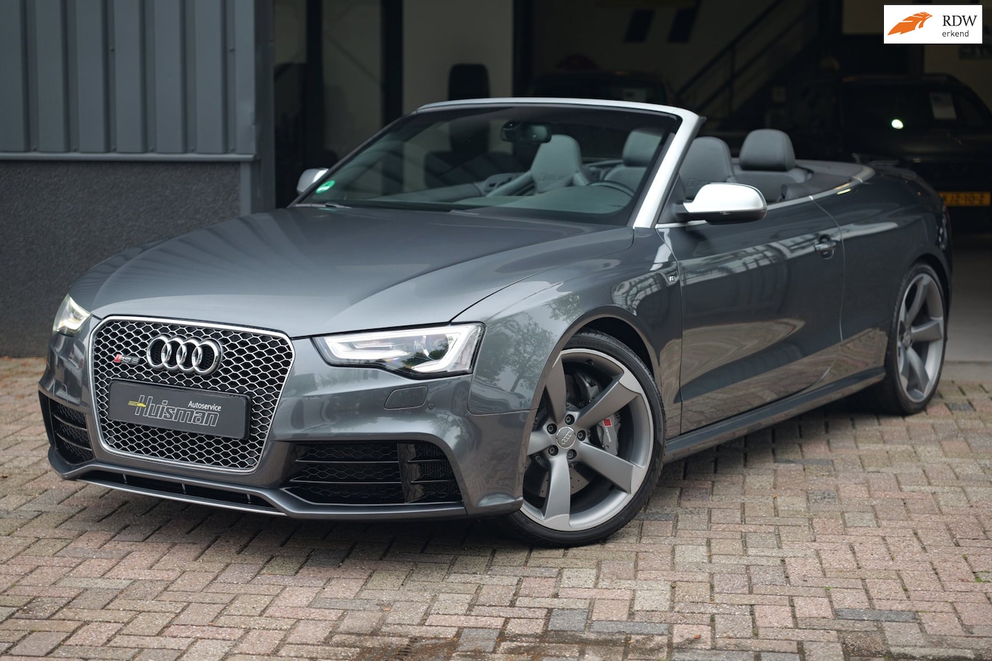 Audi A5 Cabriolet - 4.2 FSI RS5 Quattro Keramisch|Schaalstoelen|Uniek|Zeldzaam - AutoWereld.nl