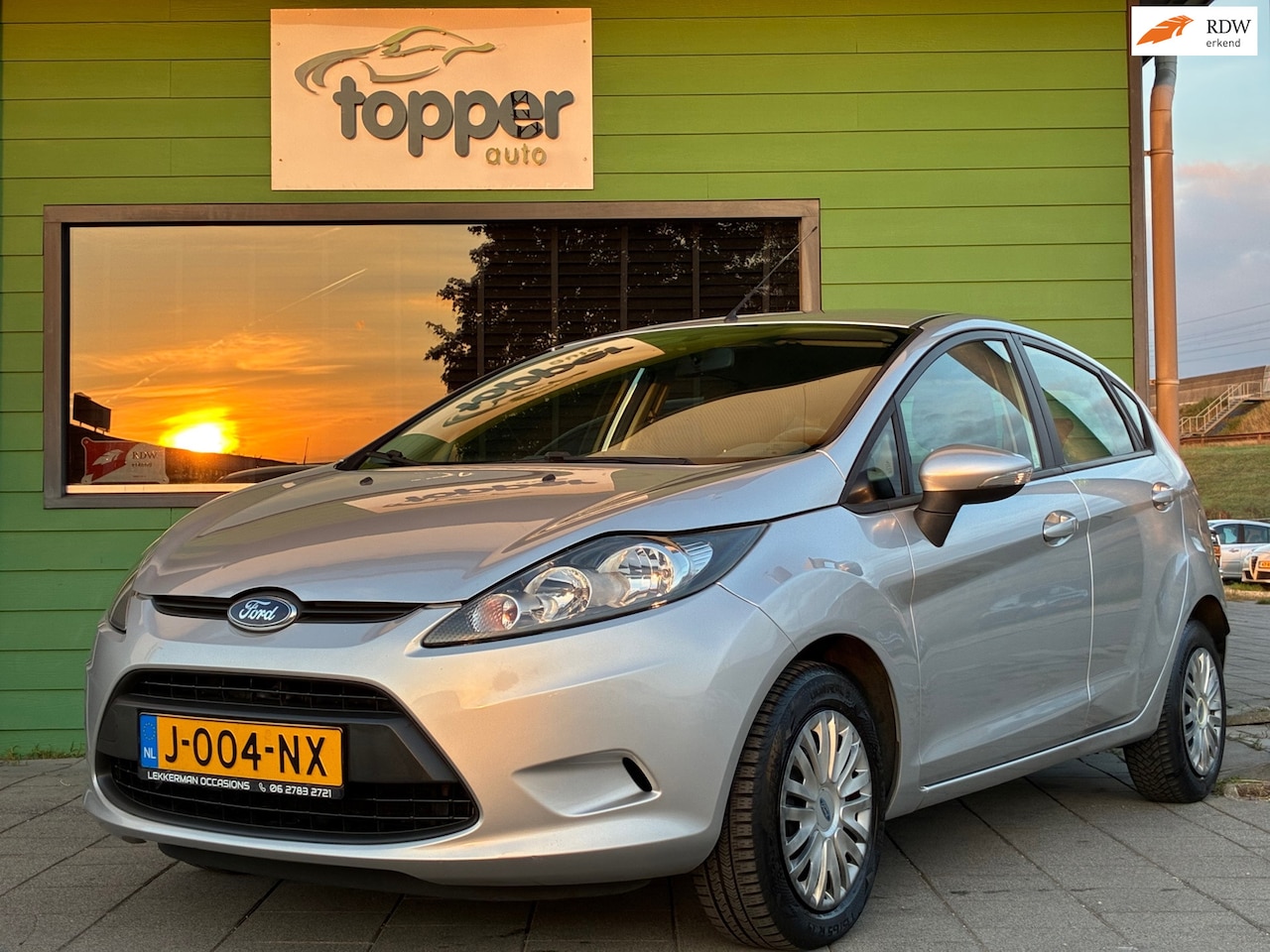Ford Fiesta - 1.25 Limited|1e Eigenaar|Airco|Elektr.ramen|Nieuwe APK| - AutoWereld.nl