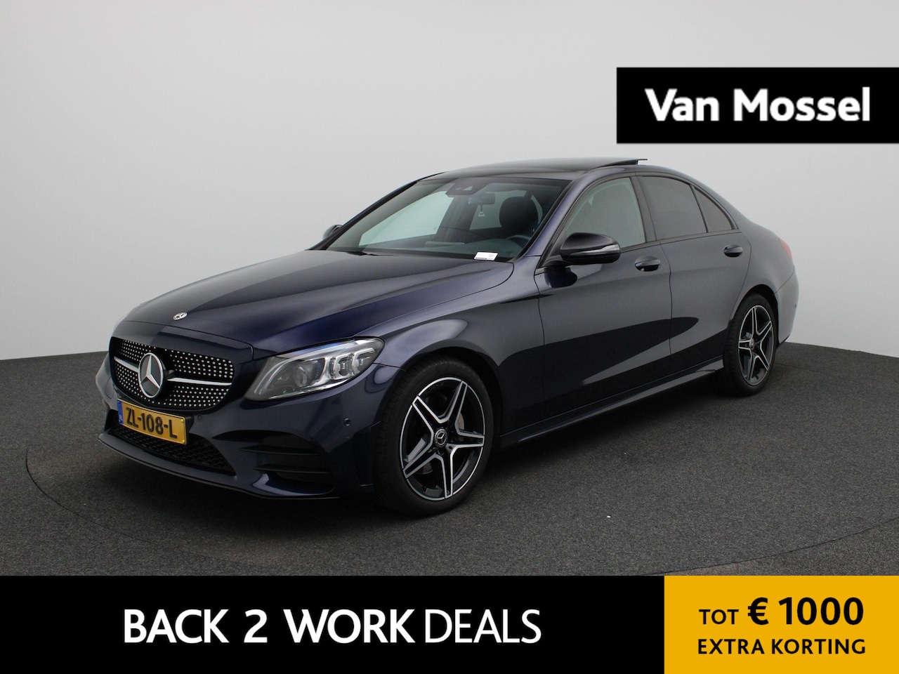 Mercedes-Benz C-klasse - 180 Business Solution Plus Upgrade Edition | Automaat | Apple Carplay / Android Auto | Pan - AutoWereld.nl