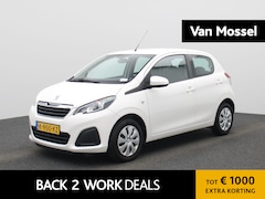 Peugeot 108 - 1.0 e-VTi Active | DEMO | AIRCO | BLUETOOTH TELEFOON | 5-DEURS | MULTIFUNCTIONEEL STUURWIE