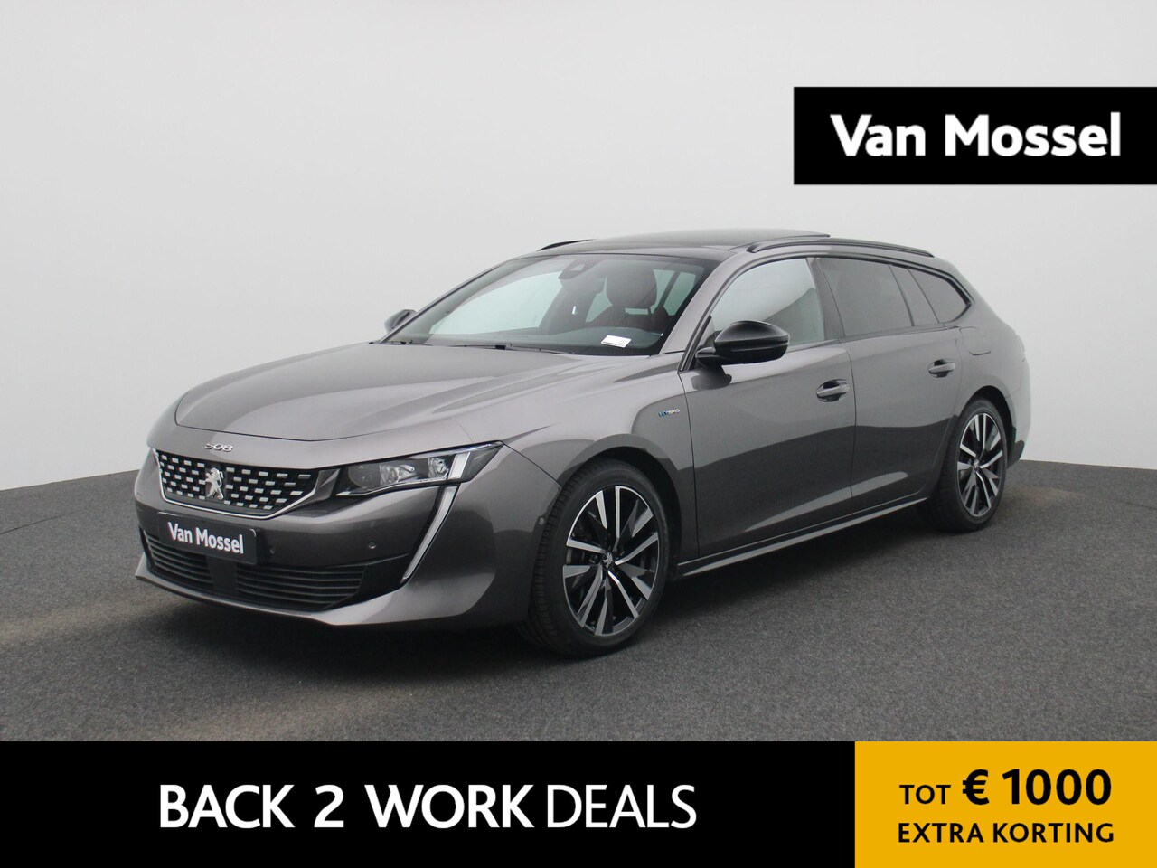 Peugeot 508 SW - 1.6 Hybrid 225 e-EAT8 GT | PANORAMADAK | ACHTERUITRIJCAMERA | ELEKTRISCHE KOFFERKLEP | LED - AutoWereld.nl