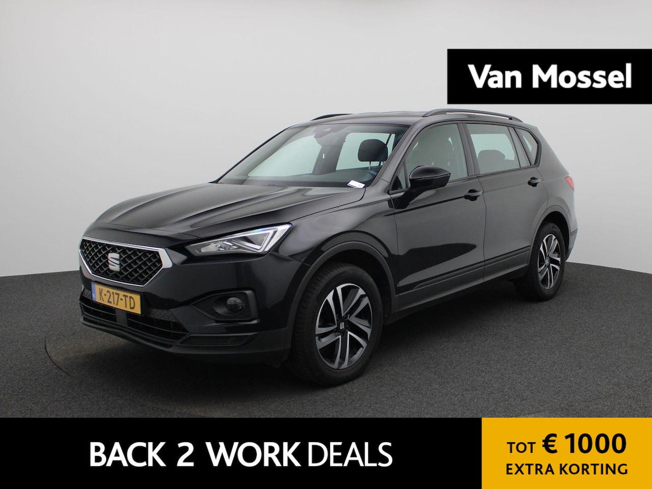 SEAT Tarraco - 1.5 TSI Style AUTOMAAT | CAMERA | NAVIGATIE | APPLE CARPLAY | VIRTUEEL | CRUISE | DAB | LM - AutoWereld.nl