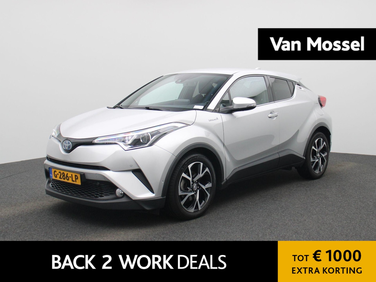 Toyota C-HR - 1.8 Hybrid Dynamic Sport | Automaat | Camera | Adaptive Cruise | DAB | Keyless Go+Entry | - AutoWereld.nl