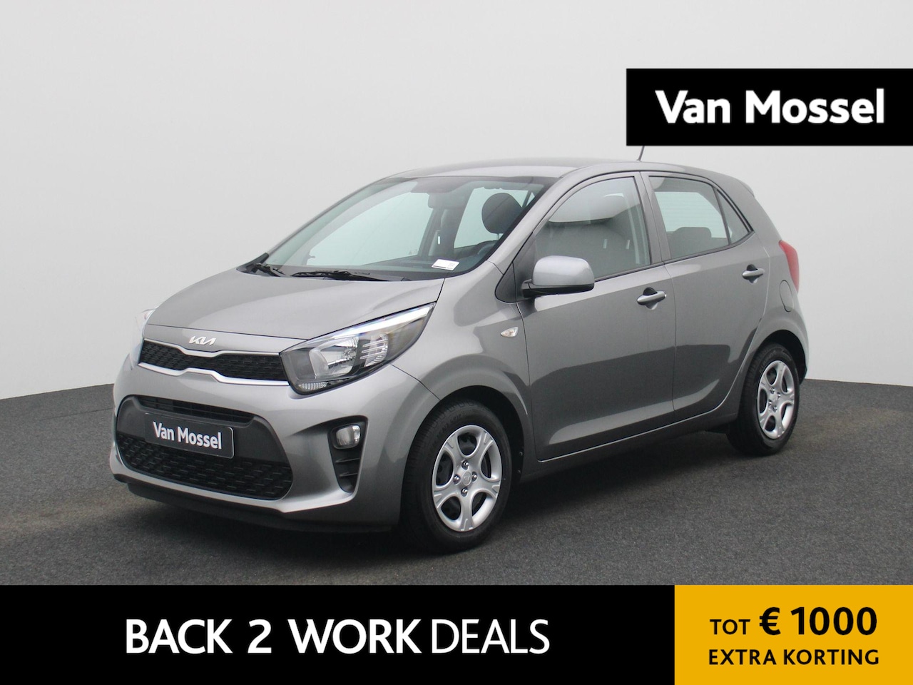 Kia Picanto - 1.0 MPI 67 Pure | APPLE CARPLAY | AIRCO | BLUETOOTH | CENTRALE DEUR VERGRENDELING | 5-DEUR - AutoWereld.nl
