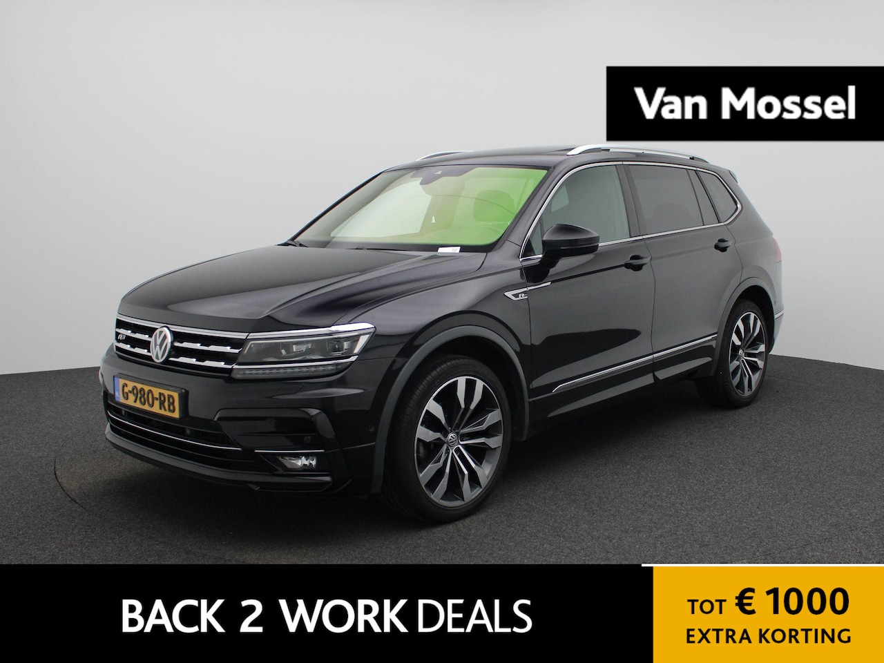 Volkswagen Tiguan Allspace - 1.5 TSI Highline Business R | Automaat | Panoramadak | Stoelverwarming | Achteruitrijcamer - AutoWereld.nl