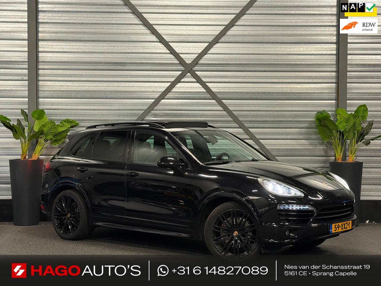 Porsche Cayenne - 3.0 D BI-XENON/LEDER/LED/NAVI/PANO/LUCHTVERING/CAMERA/GTS-PAKKET - AutoWereld.nl