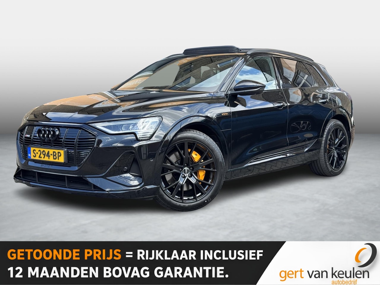 Audi e-tron - 55 QUATTRO 408PK S-EDITION 95 kWh PERFORMANCE/LEDER/PANODAK/B&O/NL-AUTO/1E EIG./SOH 91.4% - AutoWereld.nl