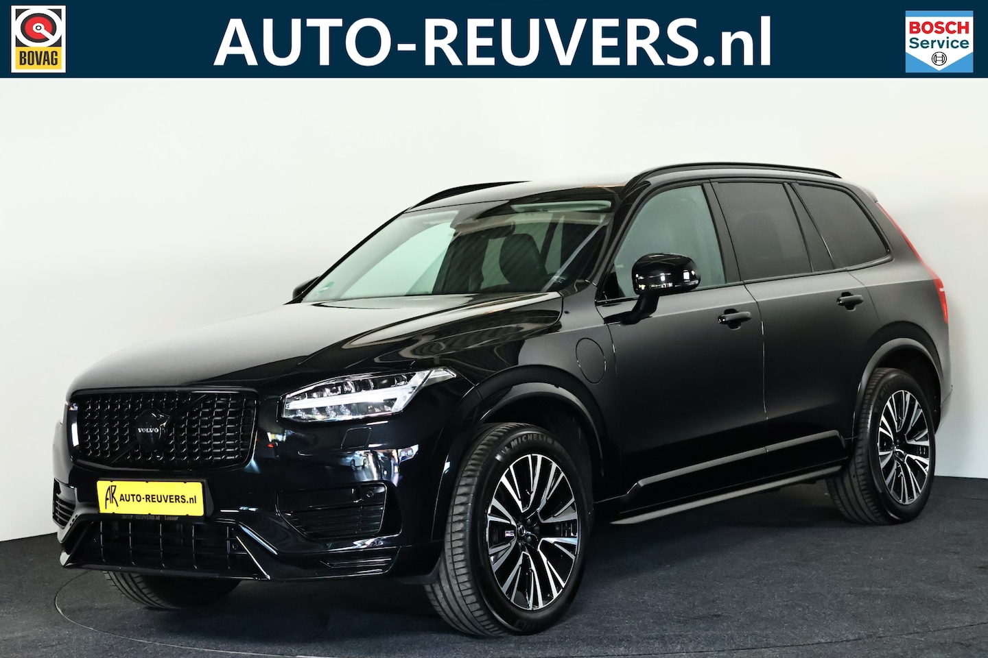 Volvo XC90 - 2.0 T8 Plug-in hybrid AWD Plus Dark 7p Navi / Leder / Carplay / H&K / Memory / 7-persoons - AutoWereld.nl