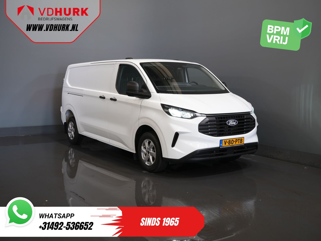 Ford Transit Custom - 2.0 TDCI L2 Trend LED/ Carplay/ Camera/ Climate/ PDC/ Cruise/ DAB - AutoWereld.nl
