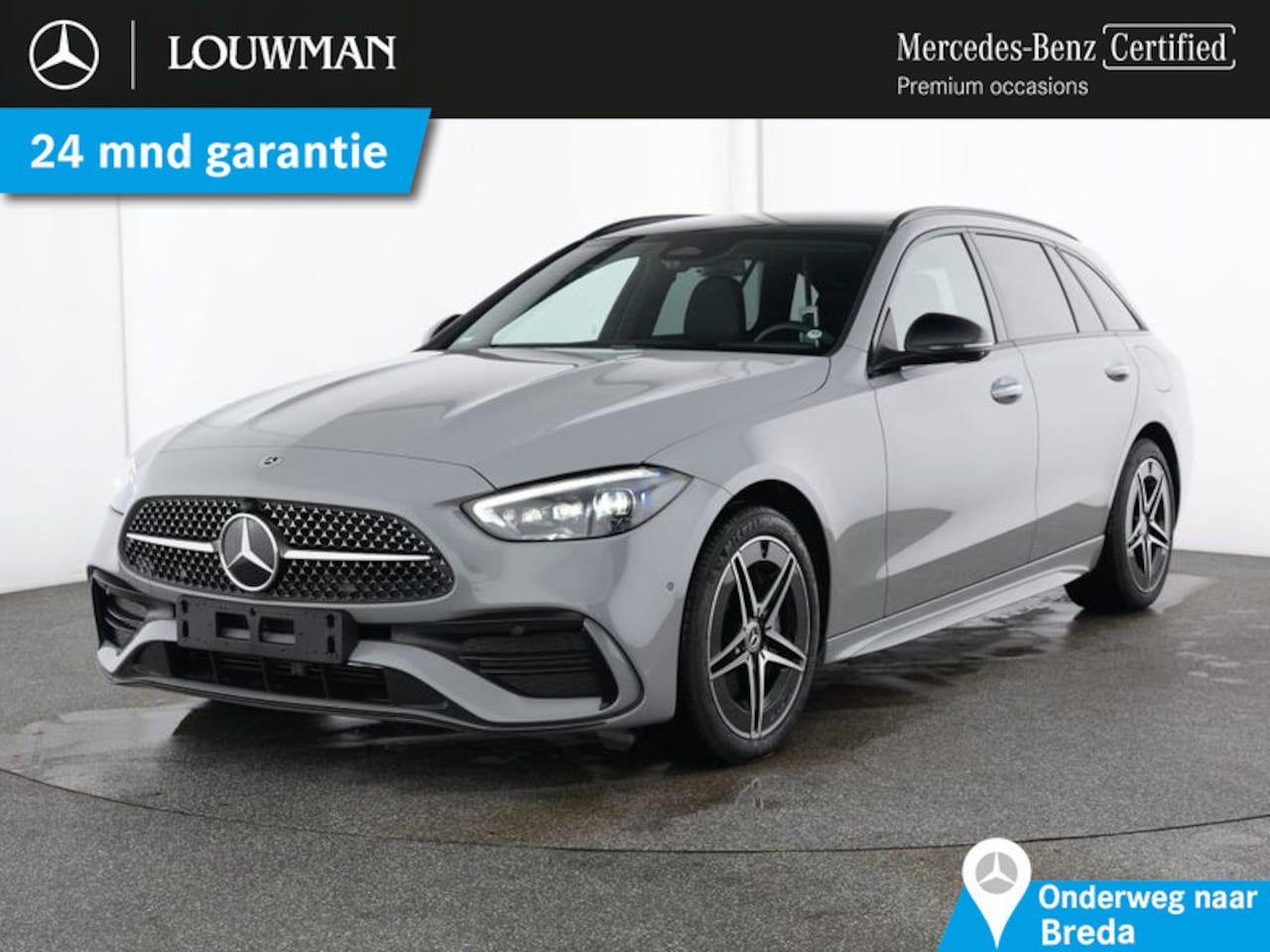 Mercedes-Benz C-klasse Estate - 300 e AMG Plug-In Hybride AMG Premium Line | Night Pakket | Panorama Schuif-Kanteldak | Tr - AutoWereld.nl