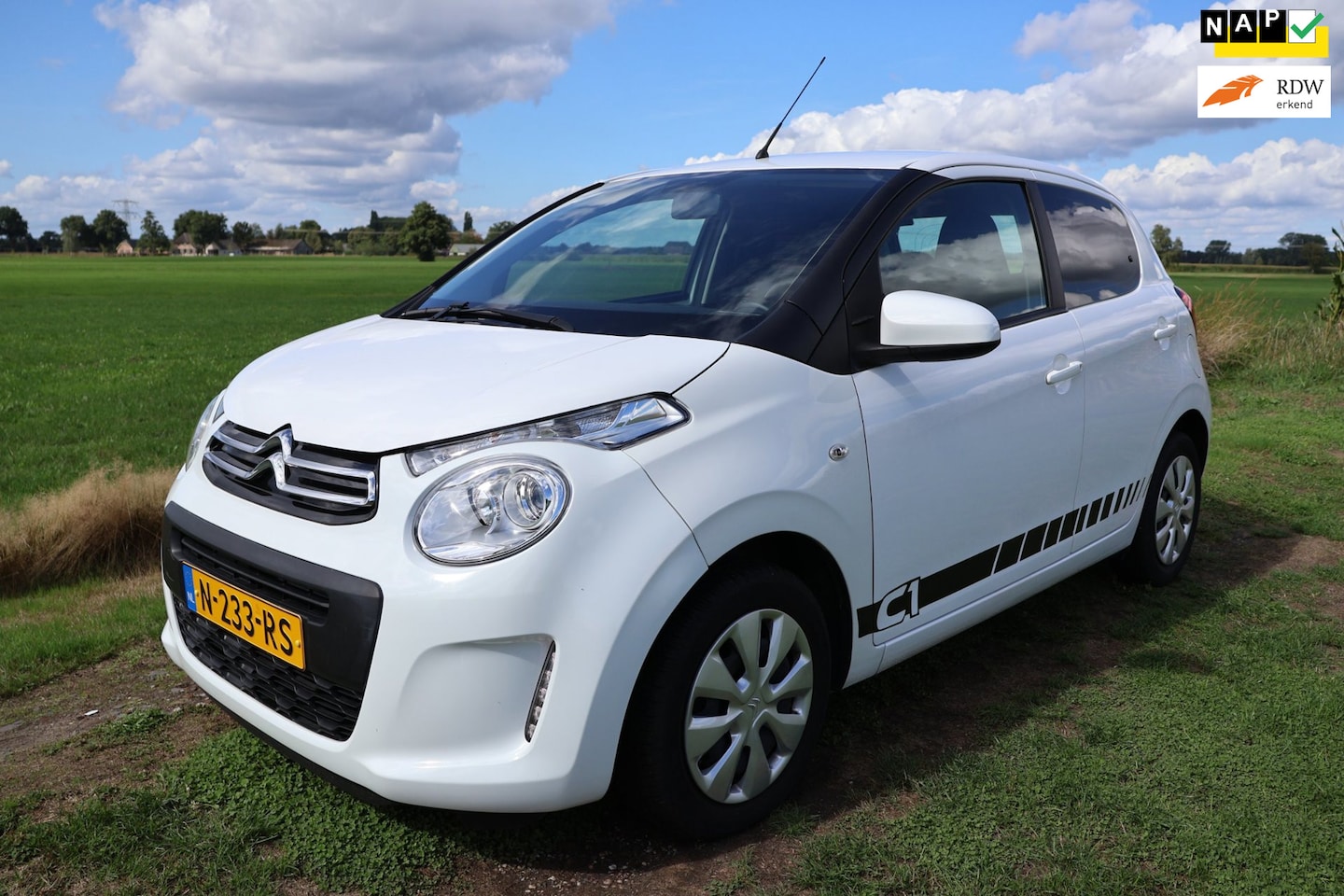 Citroën C1 - 1.0 VTi Feel|Carplay|Airco|Achteruitrijcamera|NL-NAP - AutoWereld.nl