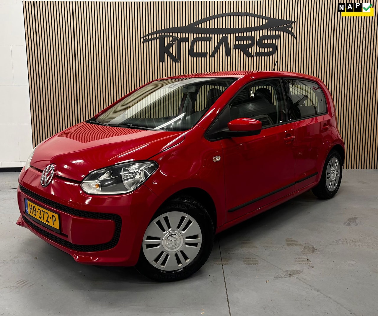 Volkswagen Up! - 1.0 move up!5 Drs|BlueMotion|Lage KM stand NAP|Airco|EL Ramen| - AutoWereld.nl