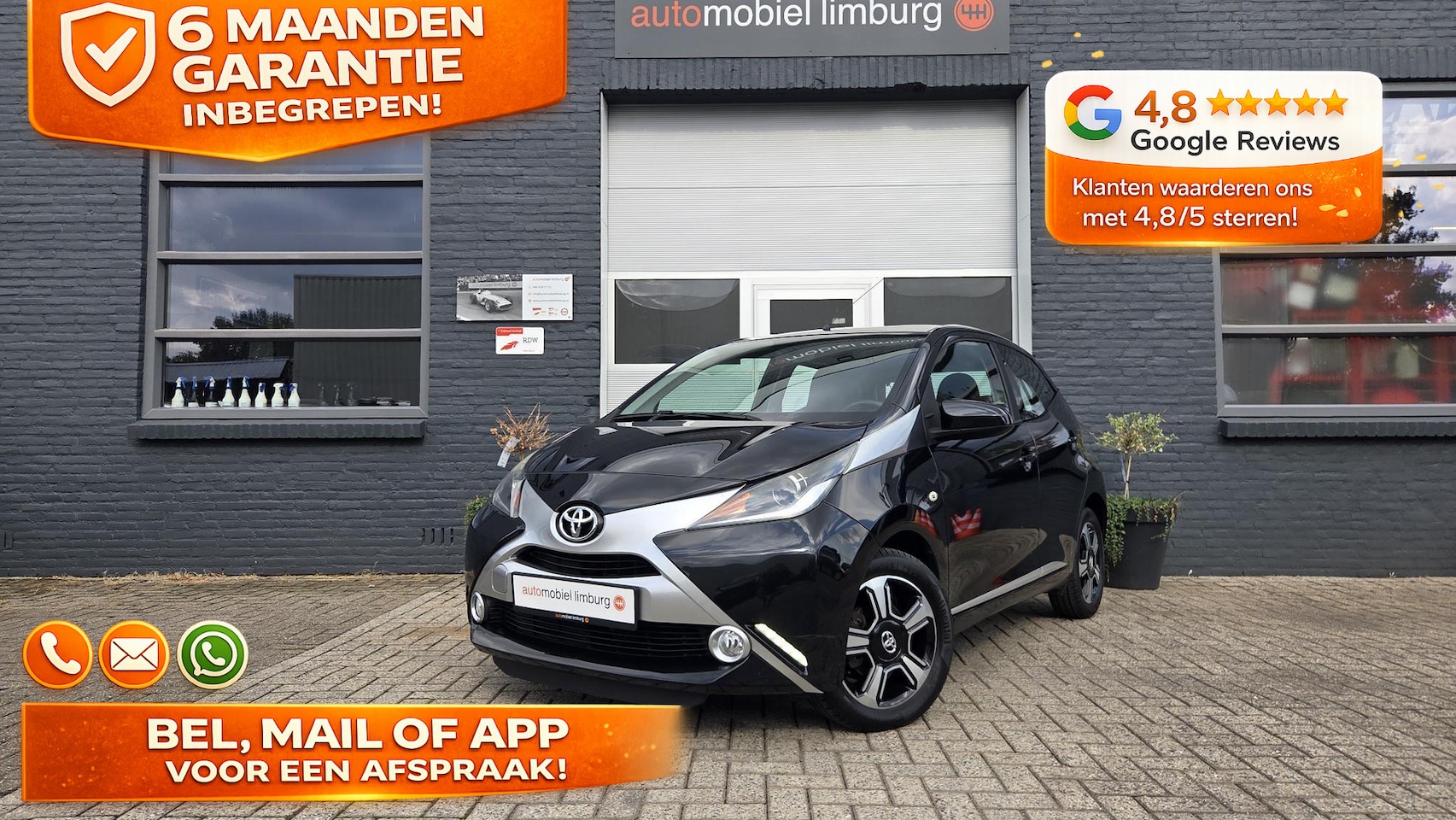 Toyota Aygo - 1.0 VVT-i x-clusiv | 1e EIGENAAR | VOLLEDIG DEALER ONDERHOUDEN | MEEST LUXE UITVOERING! - AutoWereld.nl