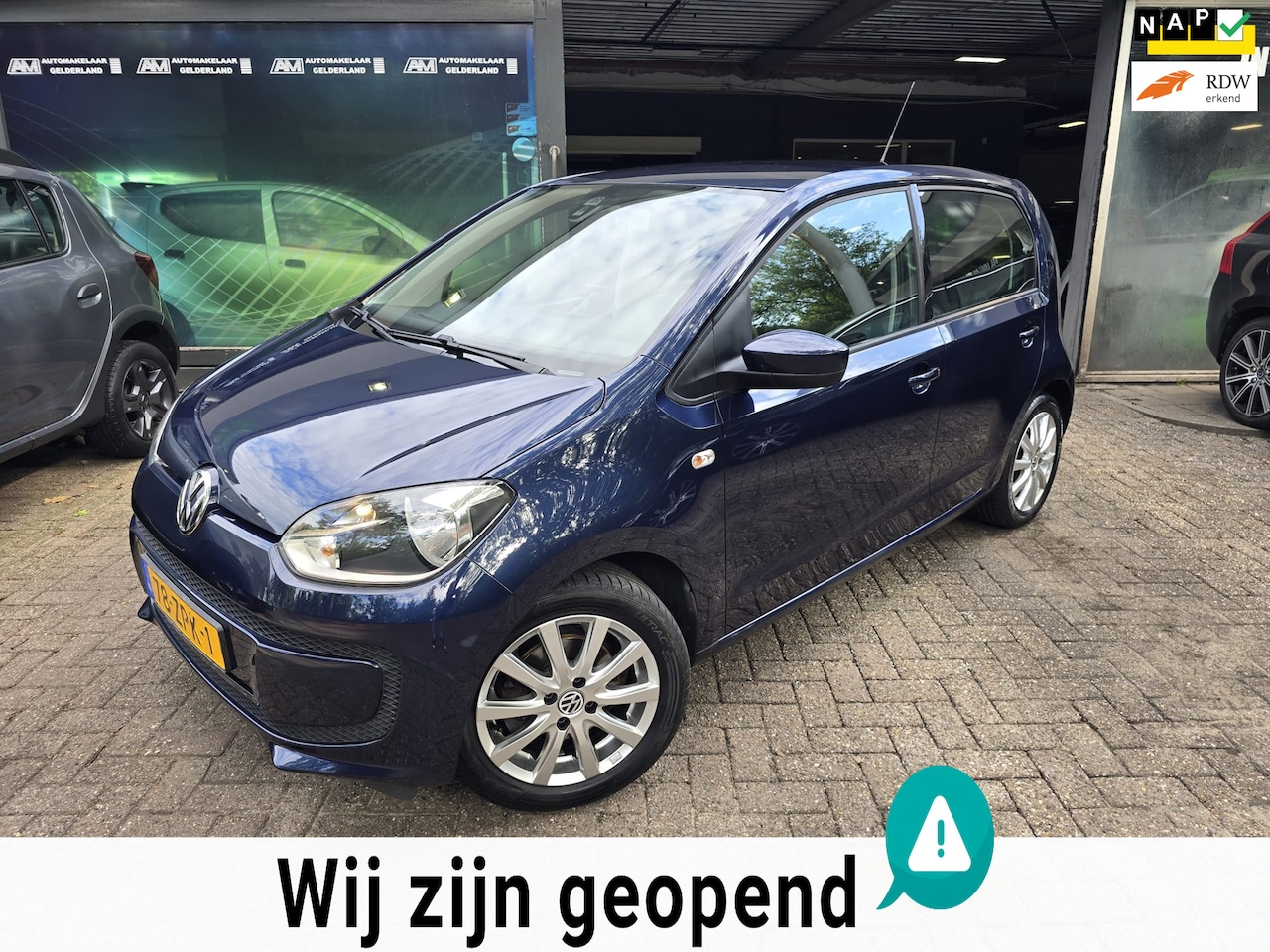 Volkswagen Up! - 1.0 move up! BlueMotion | 1E EIGENAAR |3/6 OF 12MND GARANTIE | AIRCO | LMV | NAVI | - AutoWereld.nl