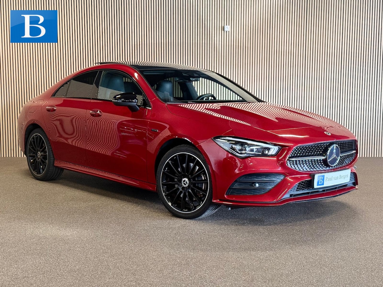 Mercedes-Benz CLA-Klasse - 250e AMG STYLING-PANORAMA-NIGHT-MEMORY-TREKHAAK-CAMERA-ZEER COMPLEET - AutoWereld.nl