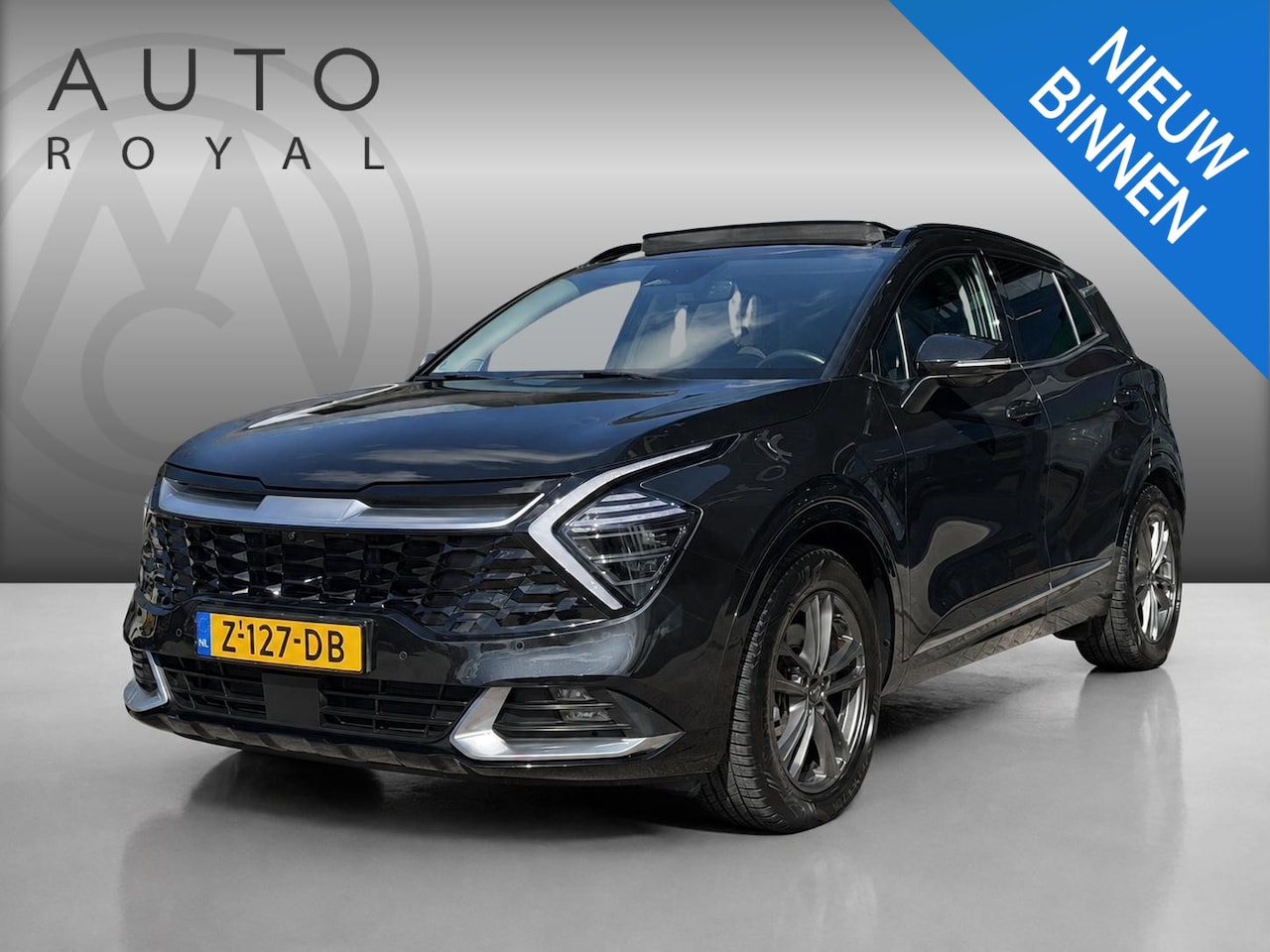 Kia Sportage - 1.6 T-GDi Hybrid DynamicPlusLine TREK GEWICHT 1650 KG | LEDER | AWD | 360 GRADEN CAMERA | - AutoWereld.nl