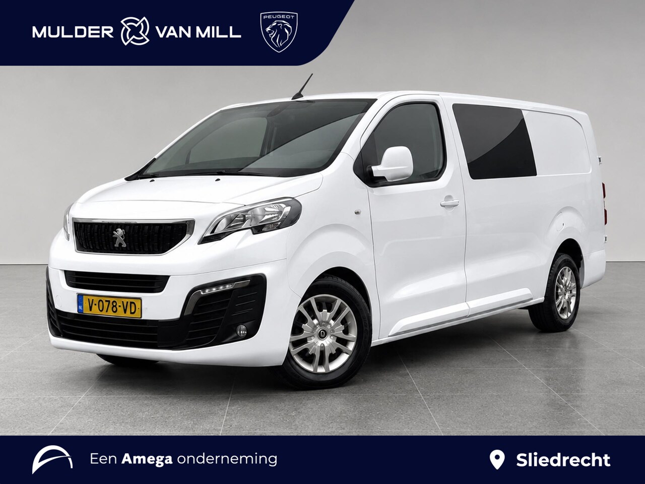 Peugeot Expert - DC Premium Pack 2.0 BlueHDi 180pk EAT6 | DUBBELE CABINE! | NAVI | TREKHAAK | AIRCO | CRUIS - AutoWereld.nl