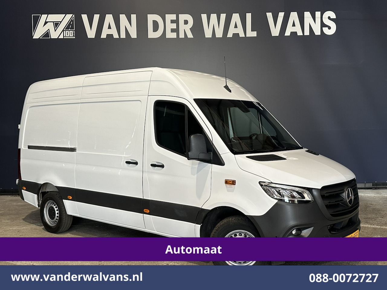 Mercedes-Benz Sprinter - 317 CDI 170pk 9G-Tronic Automaat L2H2 2025 Model Euro6 Airco | Camera | Navigatie | Adapti - AutoWereld.nl