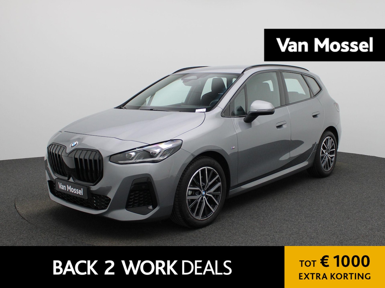 BMW 2-serie Active Tourer - 218i M-Sport AUTOMAAT | Carplay | Camera | CruiseControl | Stoelverwarming | Navigatie | M - AutoWereld.nl