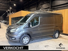 Ford Transit - 350 2.0 TDCI L2H2 Limited. 185 PK Automaat. Nav. Apple-carplay. camera. bi-xenon. trekhaak