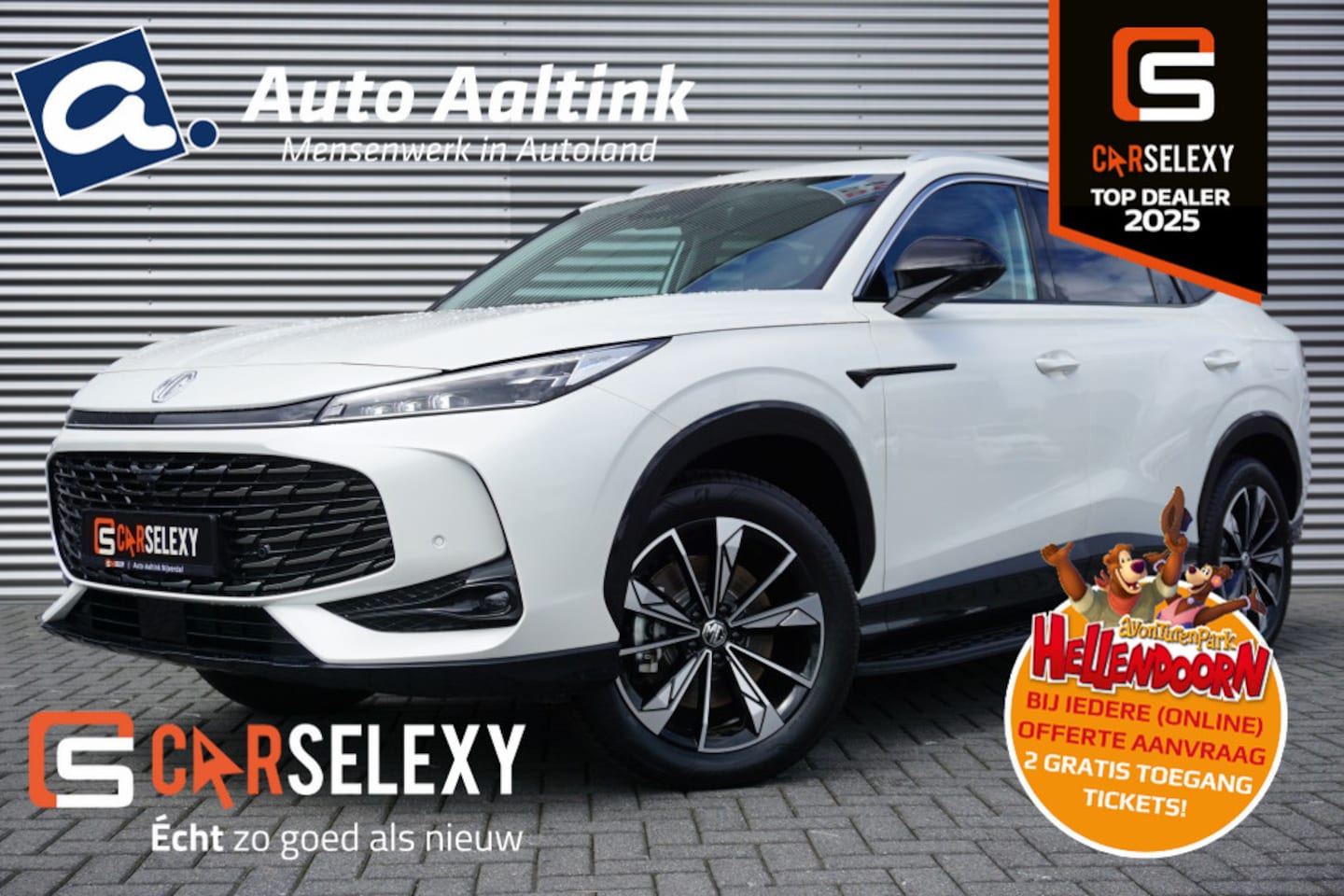 MG MG HS PHEV - 272PK Luxury 1.500 TREKGEWICHT | 7 JR GARANTIE | 100KM EL. BEREI - AutoWereld.nl