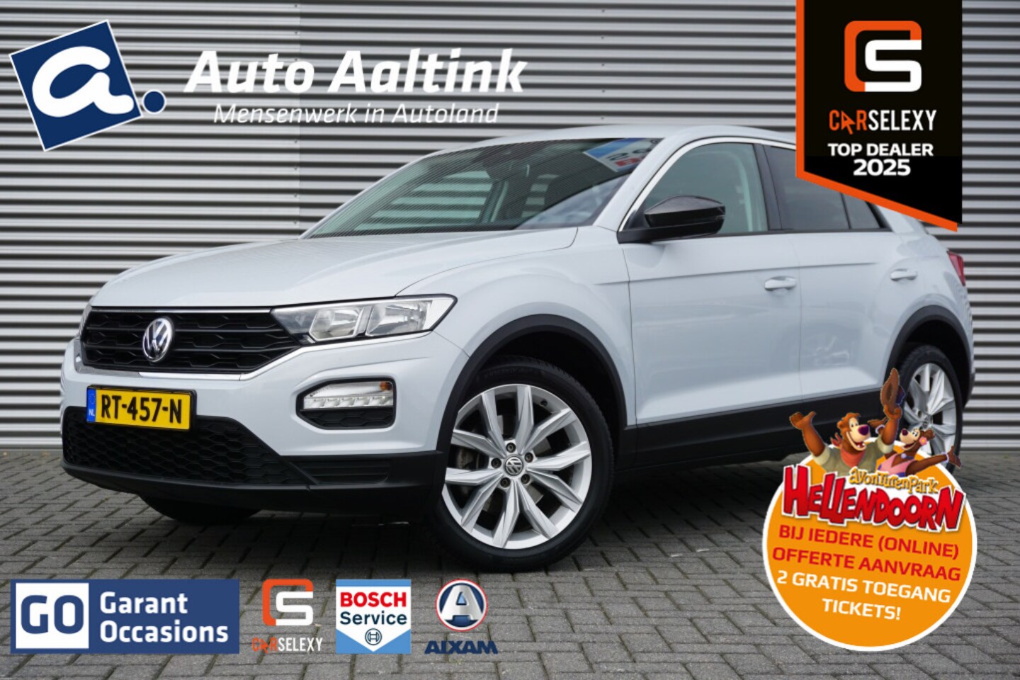 Volkswagen T-Roc - 116PK | WIT PARELMOER | AIRCO | 18 INCH LICHTMETAAL - AutoWereld.nl