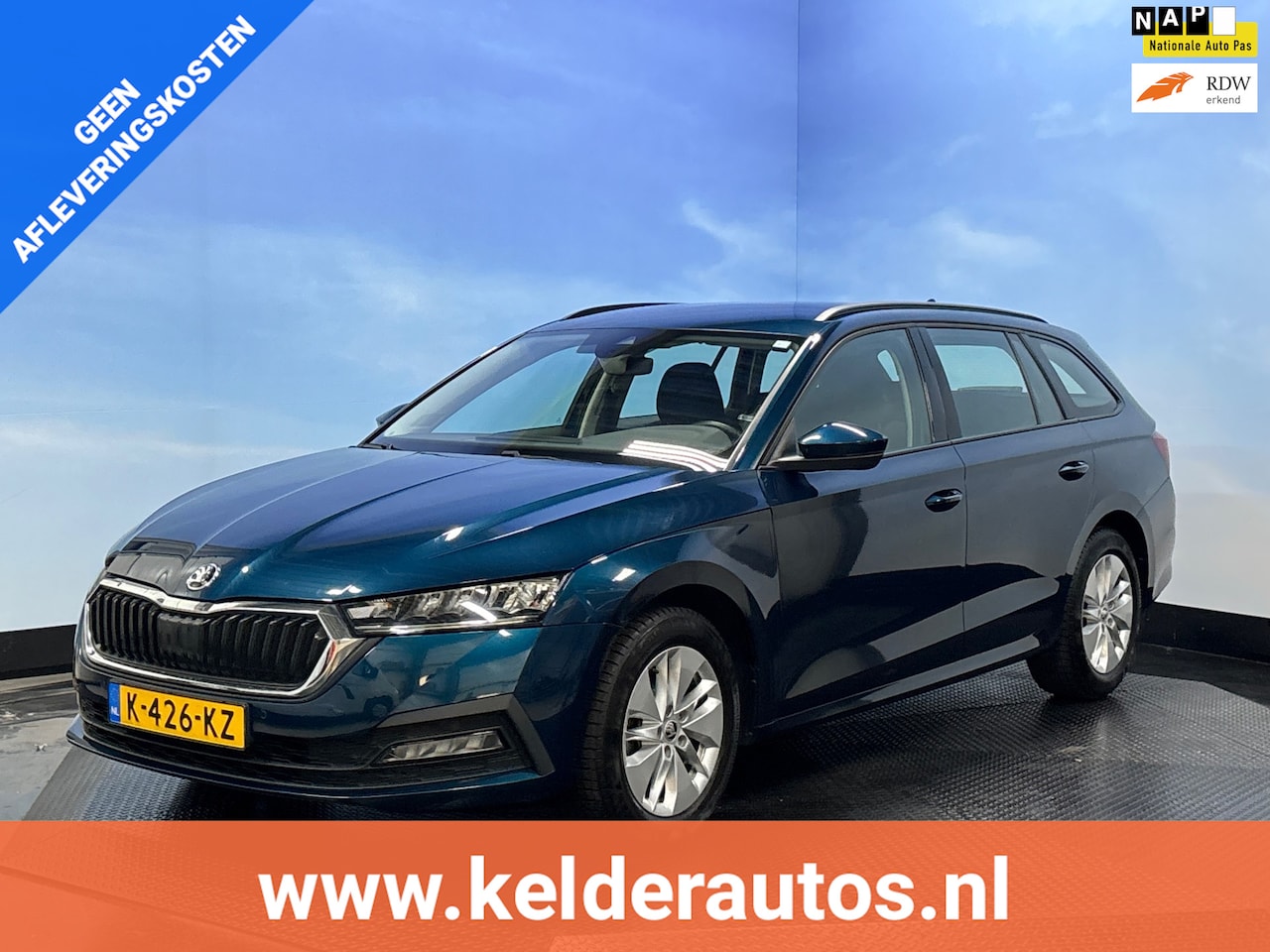 Skoda Octavia Combi - 1.0 e-TSI Business Edition Plus Automaat | Navi | Clima | Trekhaak - AutoWereld.nl