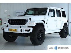 Jeep Wrangler Unlimited - 4xe 380 BRUTE BRASS | NL-Auto | Skyone Dak | Adaptieve Demping | Adapt. Cruise | Alcantara