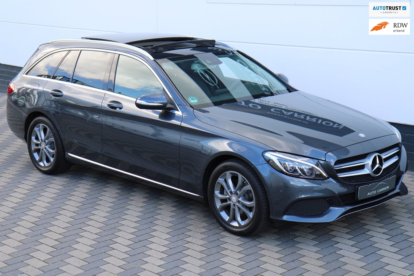 Mercedes-Benz C-klasse Estate - 180 Prestige Pano Trekhaak !! - AutoWereld.nl