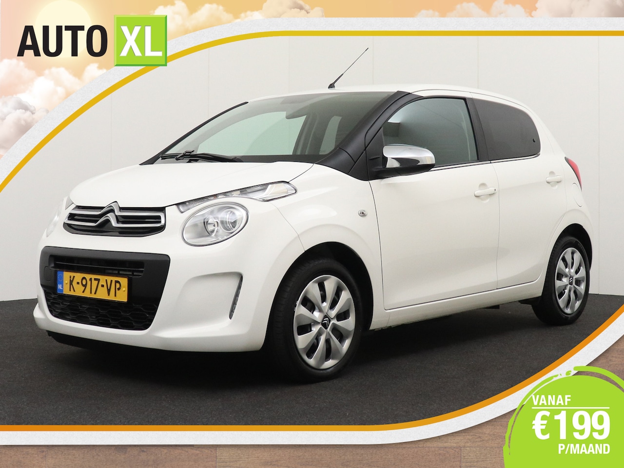 Citroën C1 - 1.0 73 PK VTi Pack Comfort Privacy Glas Bluetooth DAB LED - AutoWereld.nl