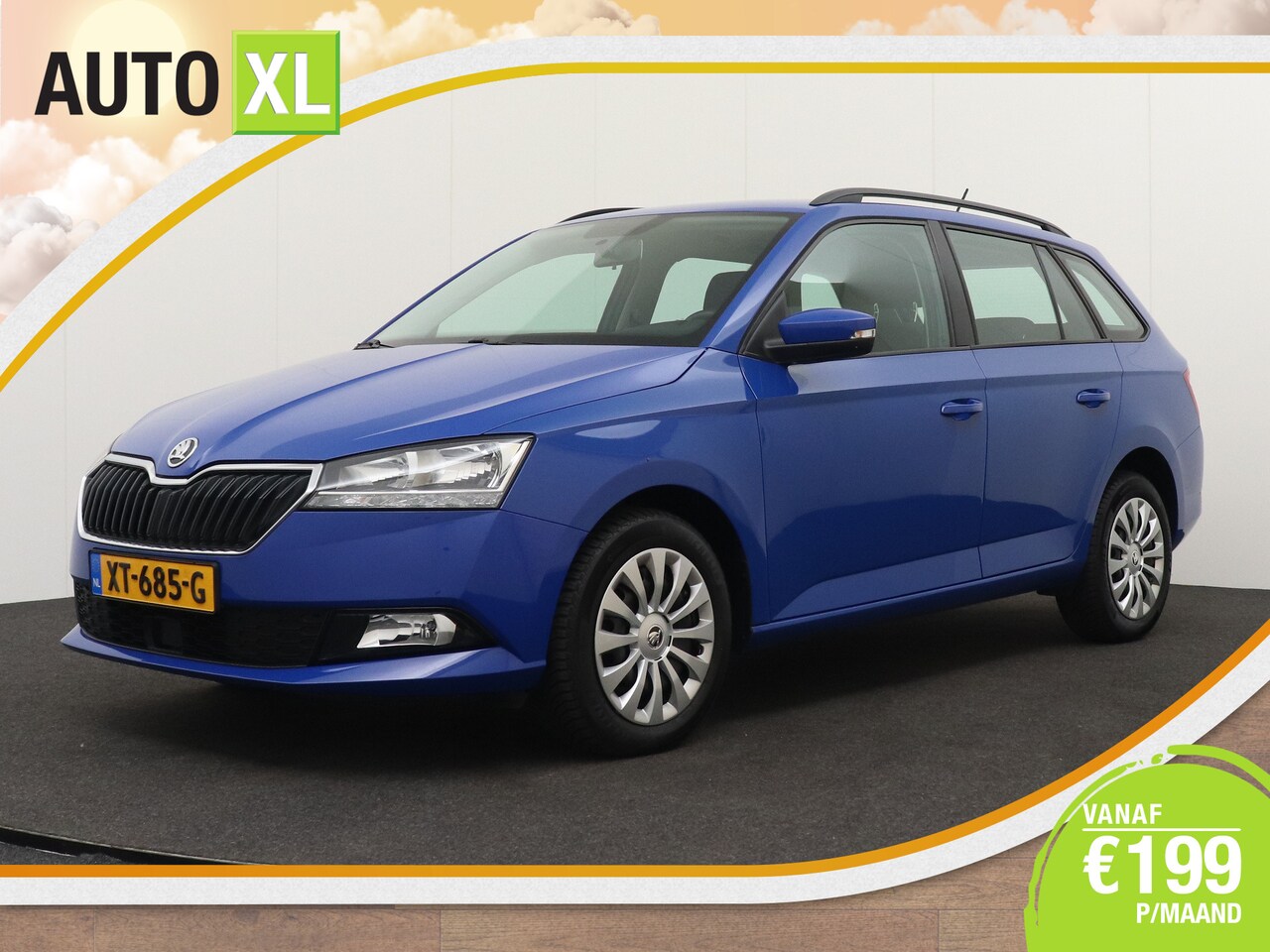 Skoda Fabia Combi - 1.0 96 PK TSI Business Carplay Navi Cruise Park.sens LED - AutoWereld.nl