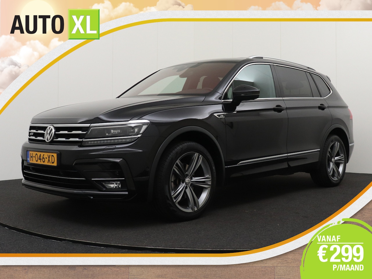 Volkswagen Tiguan Allspace - 1.5 150 PK Aut. R-Line 7p. Trekhaak Carplay Camera - AutoWereld.nl