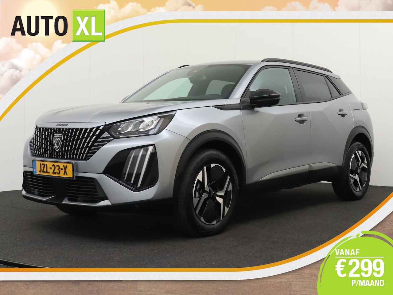 Peugeot 2008 - 1.2 Aut. Hybrid Allure Half-Leder Carplay DAB 17' LMV - AutoWereld.nl