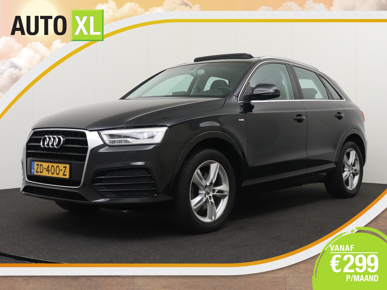 Audi Q3 - 1.4 150 Aut. TFSI S-Line Pano-dak Xenon Leder-Sportstoel Navi - AutoWereld.nl