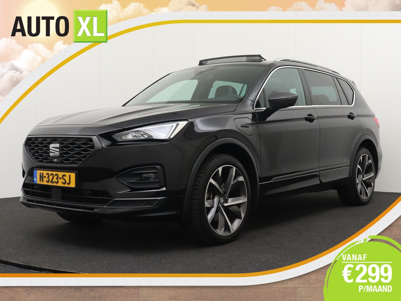 SEAT Tarraco - 1.4 TSI PHEV FR-Sport Pano-dak Leder Elek.Trekhaak Dodehoek Camera - AutoWereld.nl