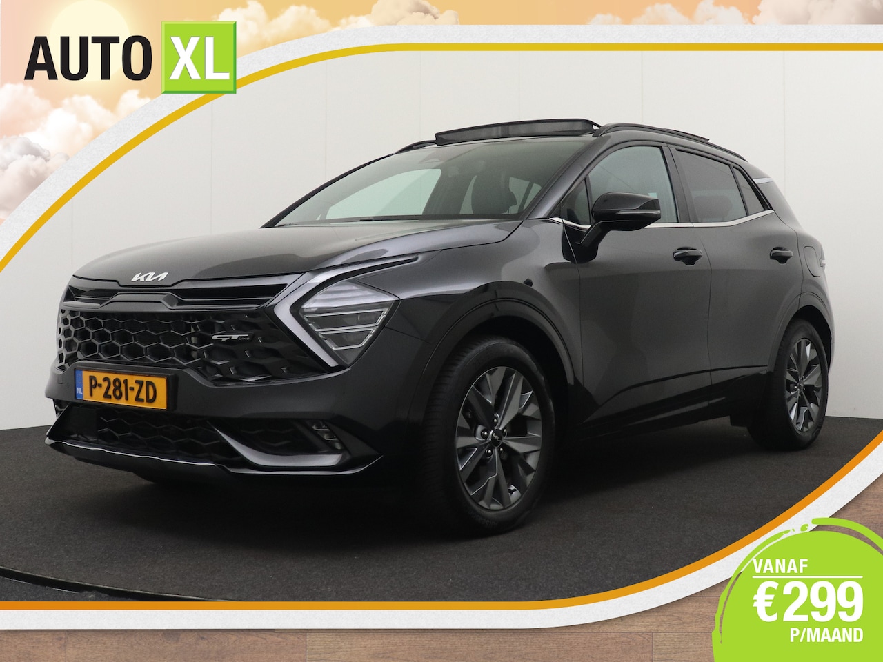 Kia Sportage - 1.6 T-GDi Hybrid GT-Line Pano-dak Half-Leder Camera Trekhaak - AutoWereld.nl