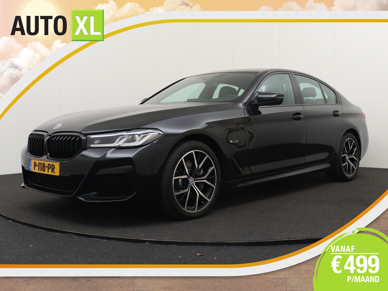 BMW 5-serie - 520e M-Sport High Exe. Schuif-/kanteldak 19'LMV LASER-LED  # - AutoWereld.nl