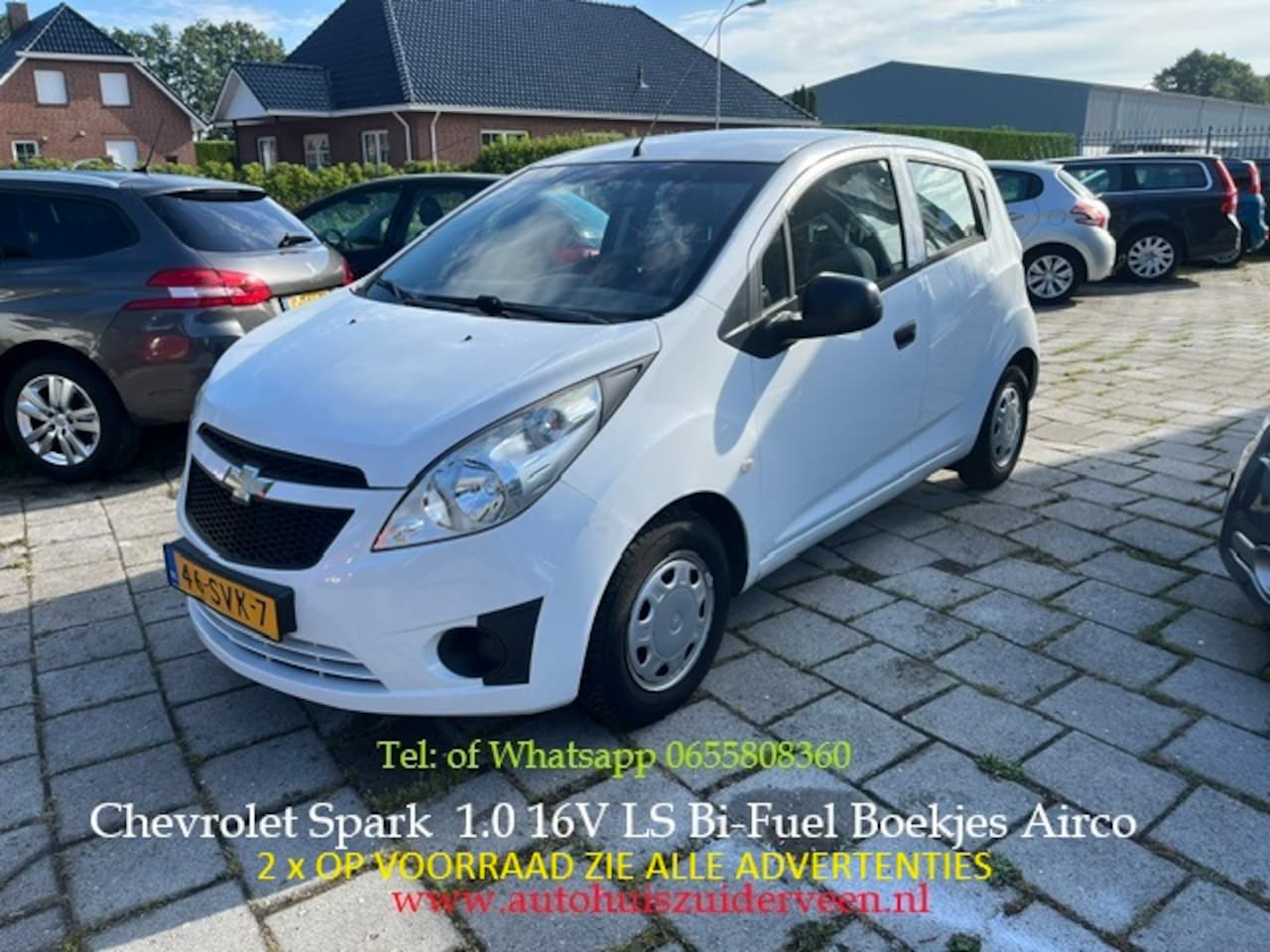 Chevrolet Spark - 1.0 16V LS Bi-Fuel Compleet Onderhouden - AutoWereld.nl