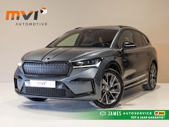 Skoda Enyaq iV - 60 Founders Edition Black Sportline SoH 92% / 179pk / Panorama dak / Achteruitrij camera /