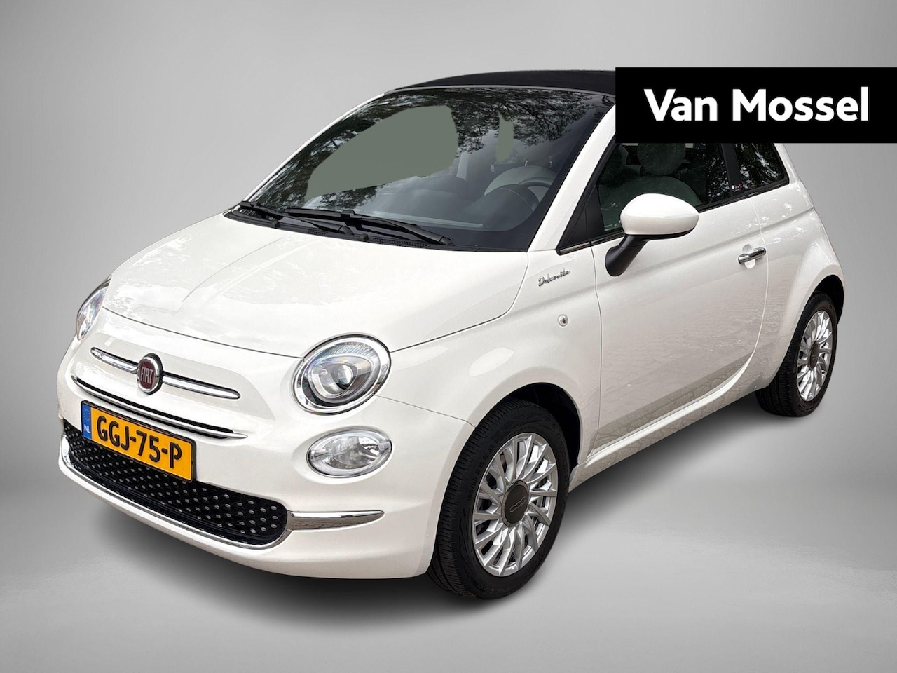Fiat 500 C - 1.0 Hybrid Dolcevita | Climate Control | Climate Control | Parkeersensoren | Apple Carplay - AutoWereld.nl