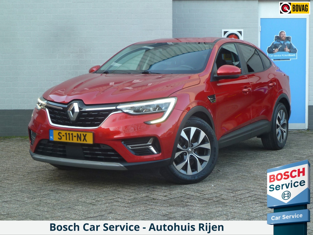 Renault Arkana - 1.6 E-Tech hybrid 145 techno|Navi|Camera|Keyless-Entry/Go|Dealer onderhouden - AutoWereld.nl