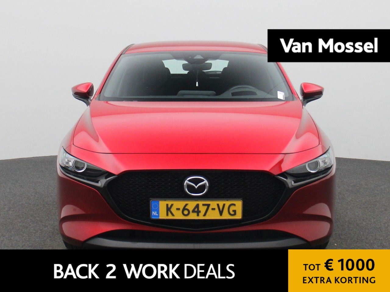 Mazda 3 - 2.0 e-SkyActiv-X M Hybrid 186 | ACC | Head-up display | Keyless | DAB | Navi |  Airco | - AutoWereld.nl