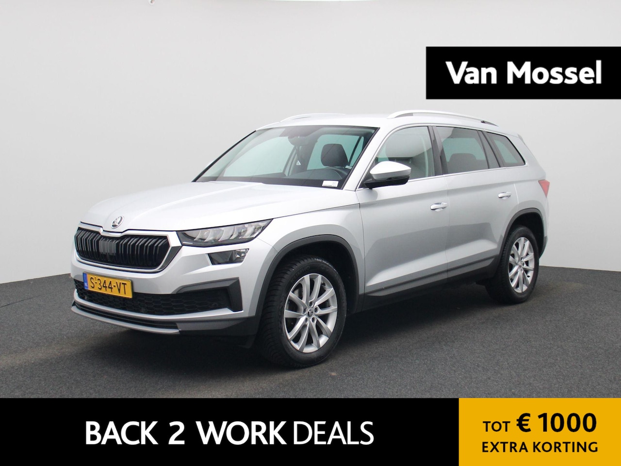 Skoda Kodiaq - 1.5 TSI Business Edition | Automaat | Navigatie | Apple Carplay / Android Auto | DAB | Cam - AutoWereld.nl