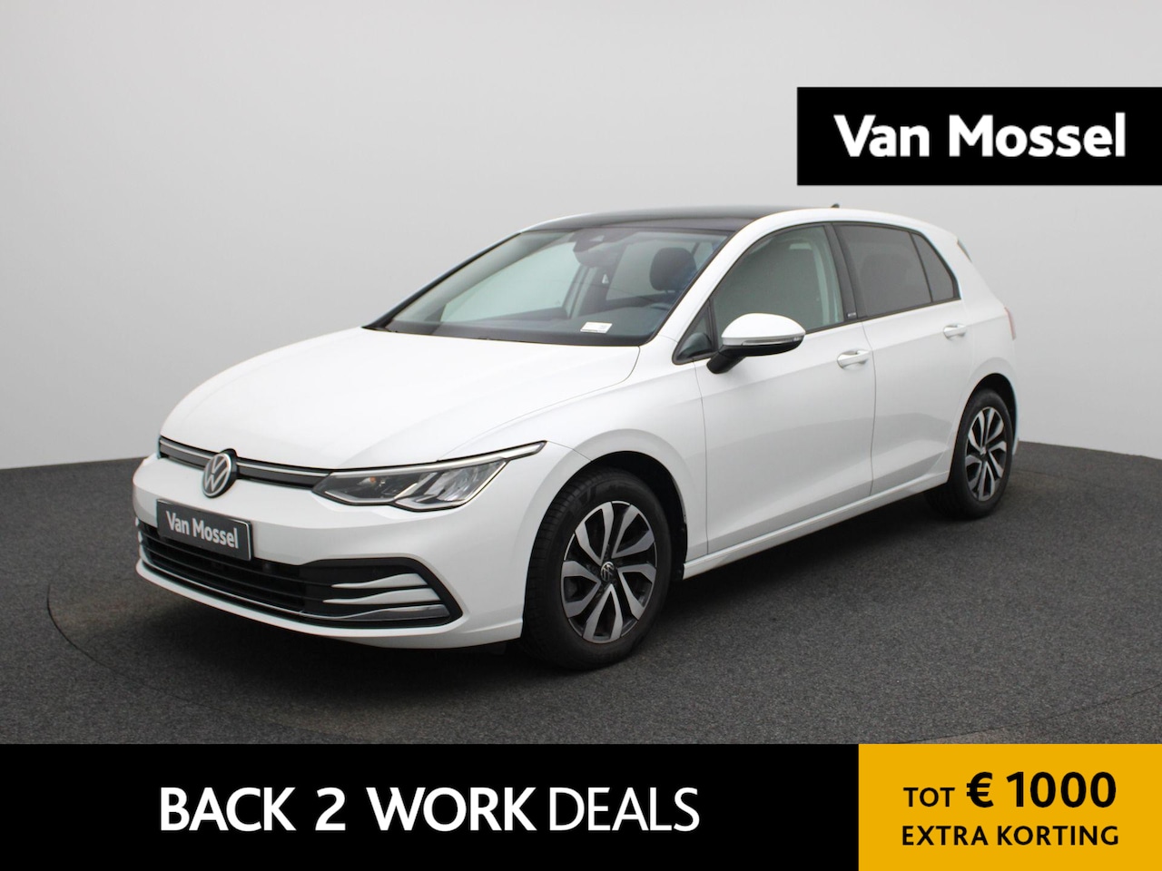 Volkswagen Golf - 1.0 eTSI Life | Automaat | Panorama dak | Virtual cockpit | Parkeer sensoren | Stoel/stuu - AutoWereld.nl